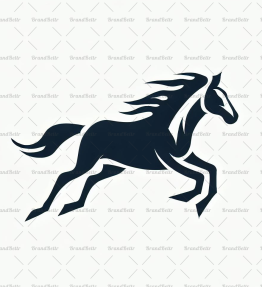 Galoppierendes Pferd